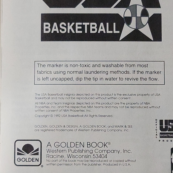 Vintage 1992 USA Basketball Dream Team book. - Picture 5 of 7